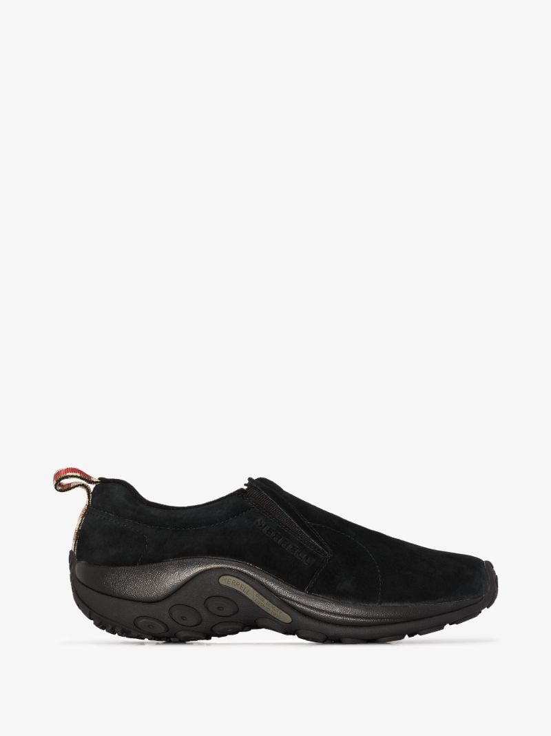 Black Jungle Moc Leather Sneakers