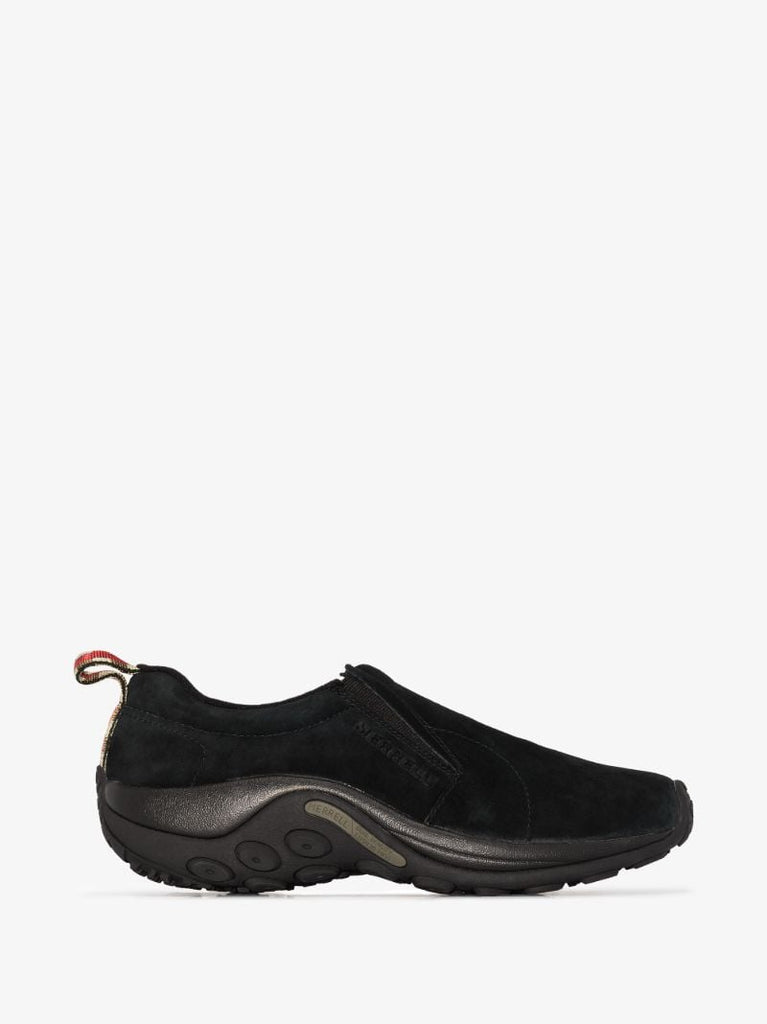 Black Jungle Moc Leather Sneakers