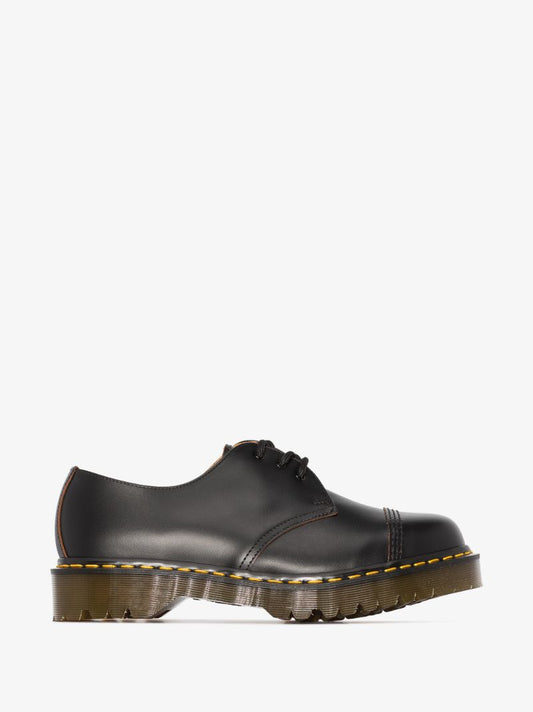 Black 1461 Bex Leather Derby Shoes