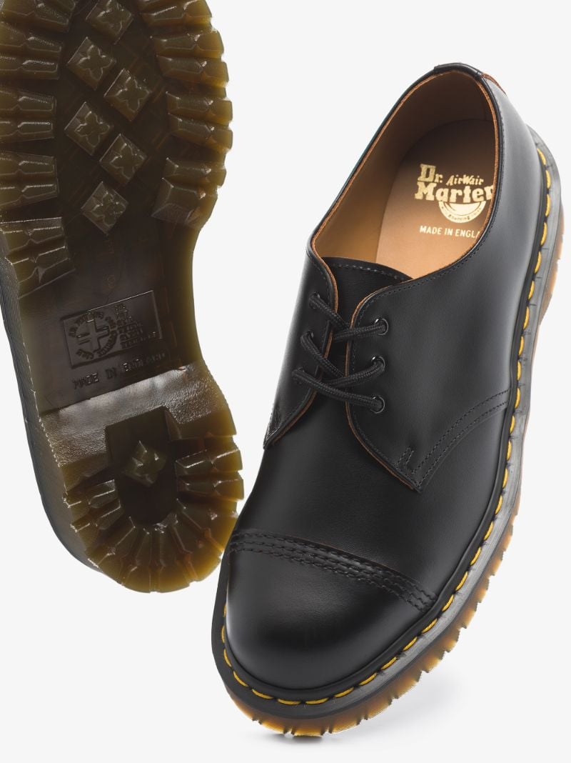 Black 1461 Bex Leather Derby Shoes