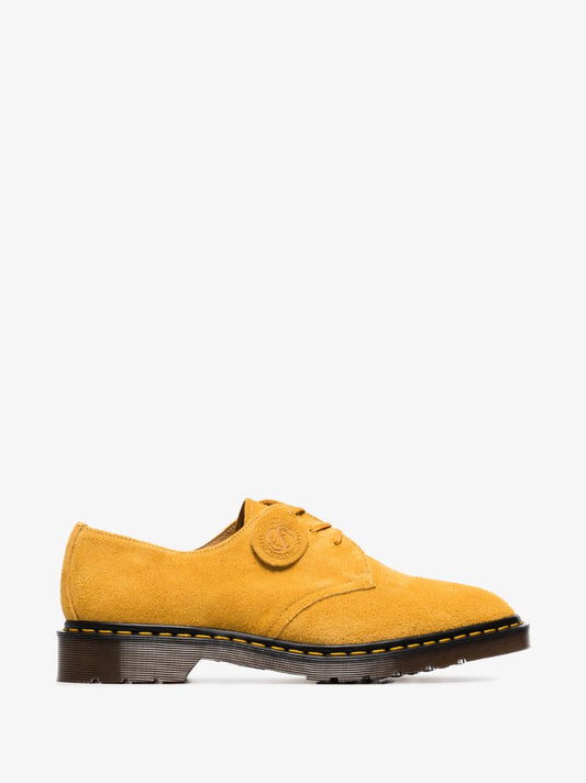 Yellow Vintage 1461 Suede Derby Shoes