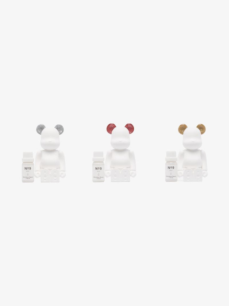 White Be@rbrick Toy Aroma Ornament Set