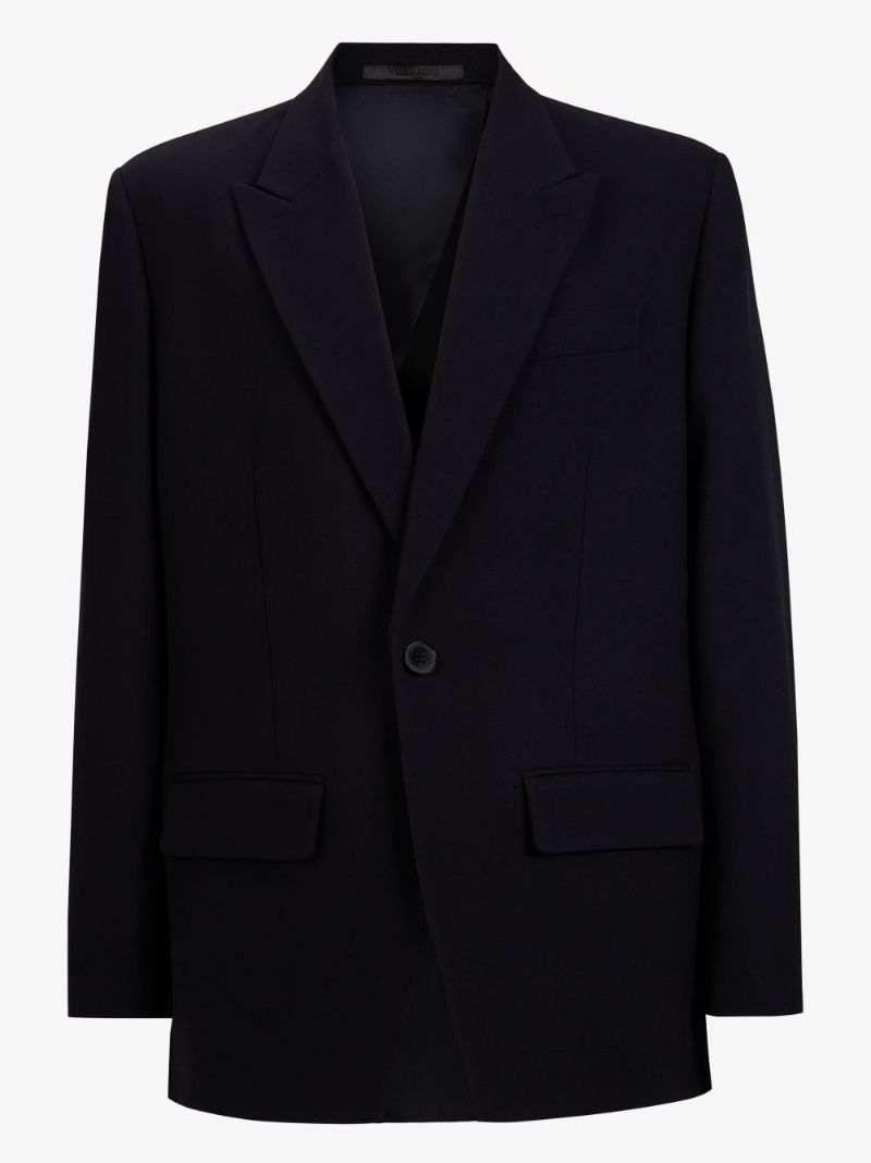 Black Single-breasted Blazer