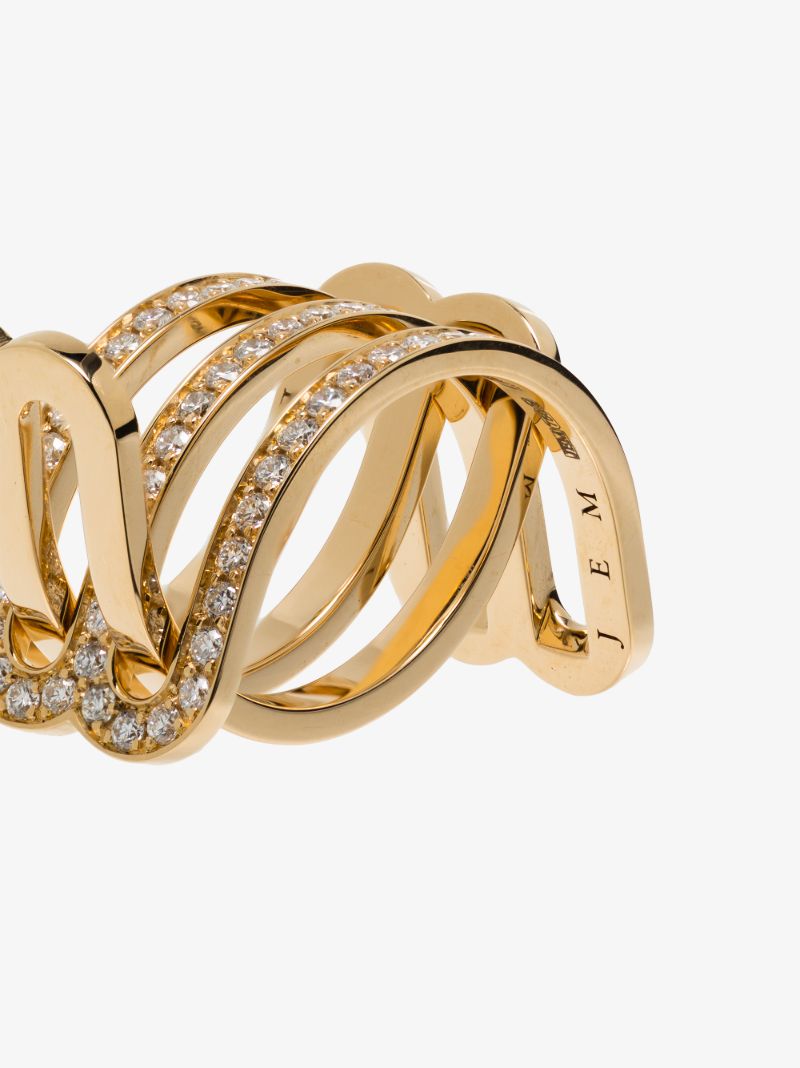 18k Yellow Gold Ã_x0083_â_x0080_°treintes Diamond Ring