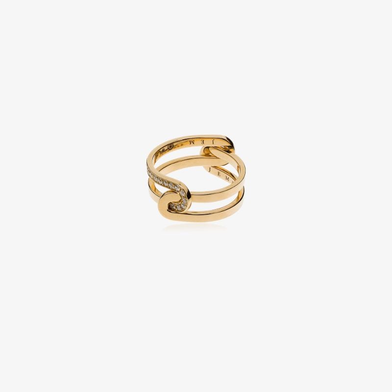 18k Yellow Gold Ã_x0083_â_x0080_°treintes Diamond Ring