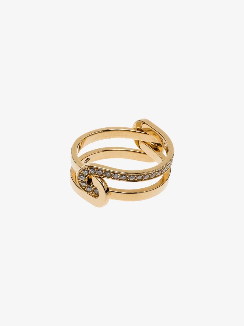 18k Yellow Gold Ã_x0083_â_x0080_°treintes Diamond Ring