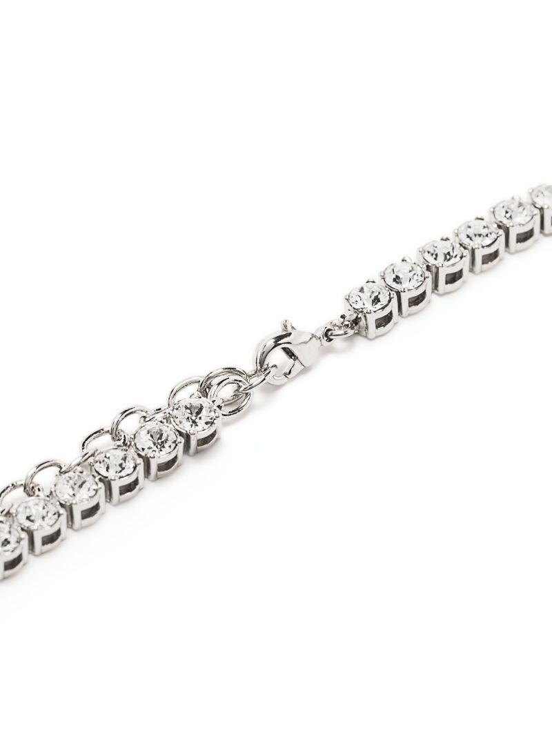 Clear Crystal Tennis Necklace