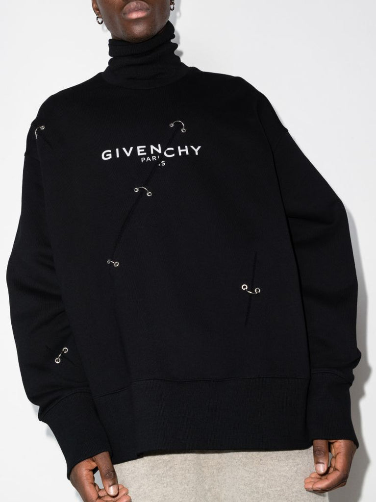 Trompe-l'Ã_x0085_â_x0080__x009c_il Logo Print Sweatshirt