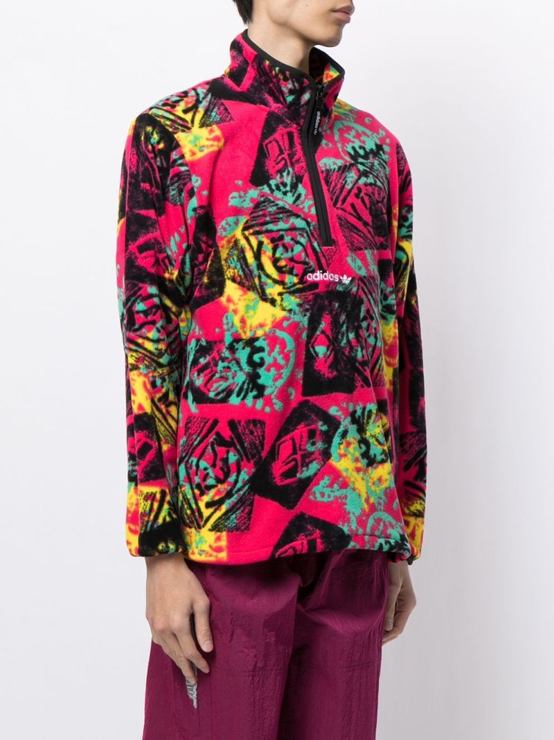 Retro-print Fleece