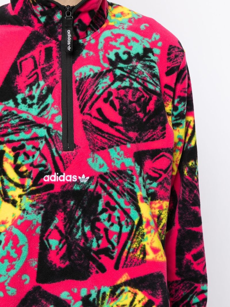 Retro-print Fleece
