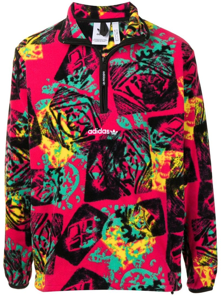 Retro-print Fleece