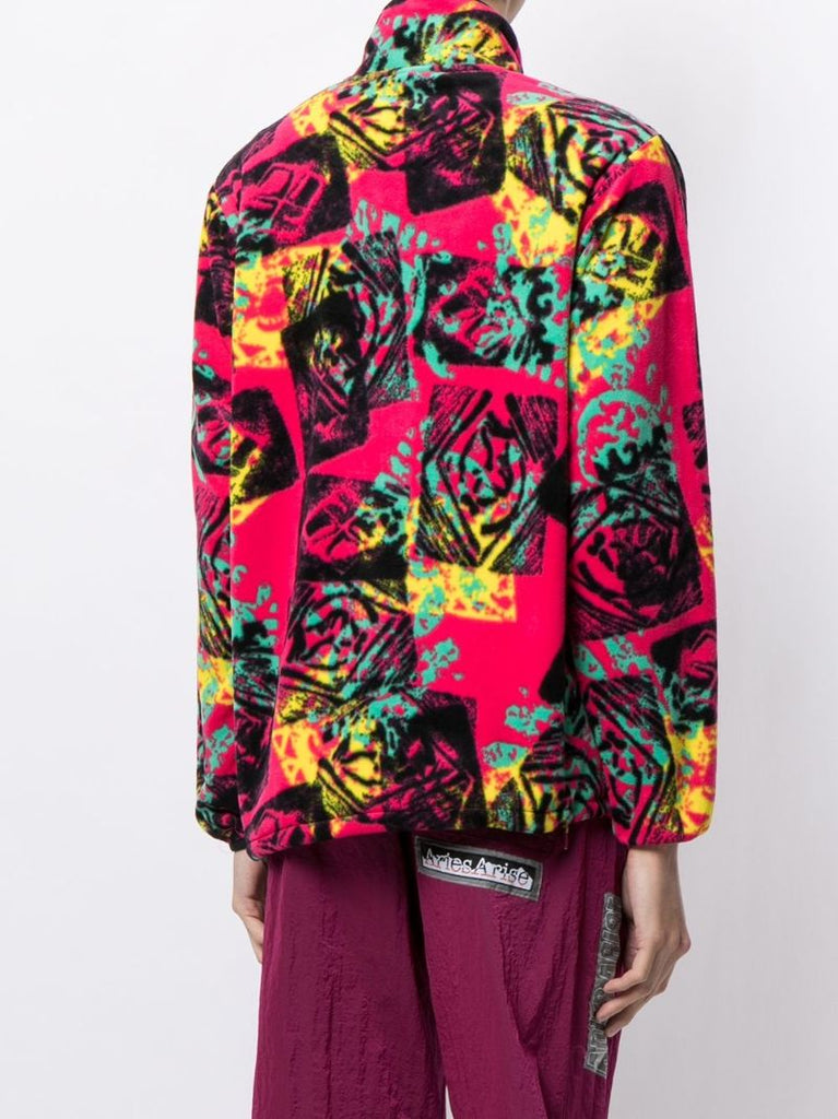 Retro-print Fleece
