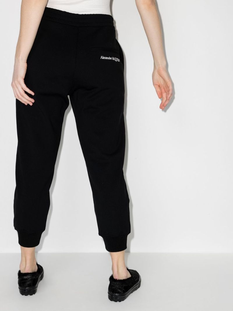 Logo Cuffed Track Pants