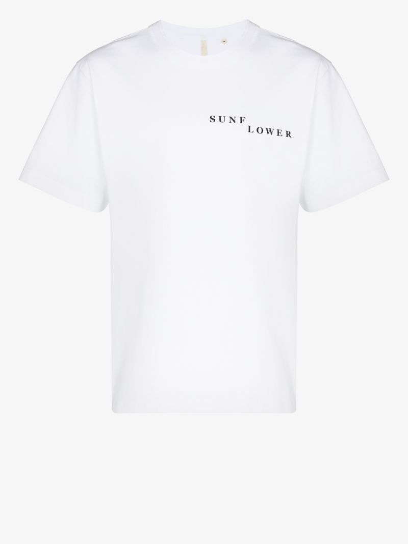 Broken Logo Print T-shirt