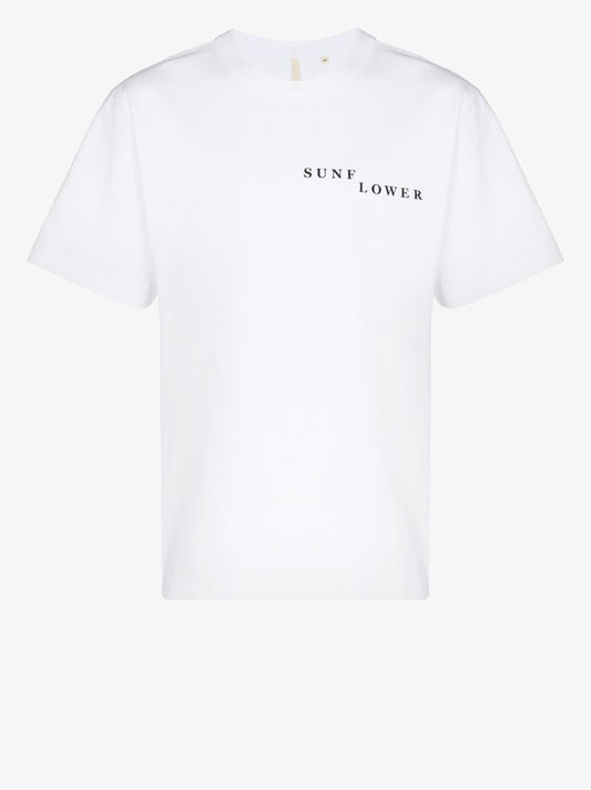 Broken Logo Print T-shirt