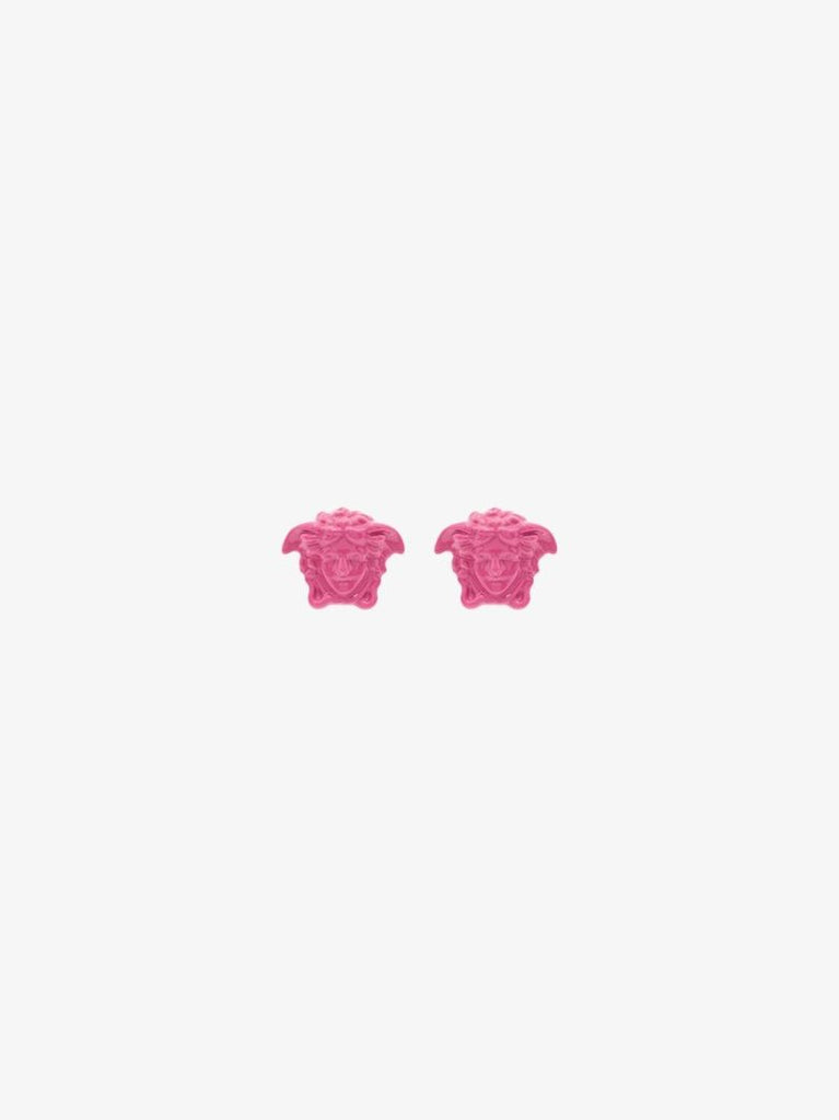 Pink Medusa Stud Earrings
