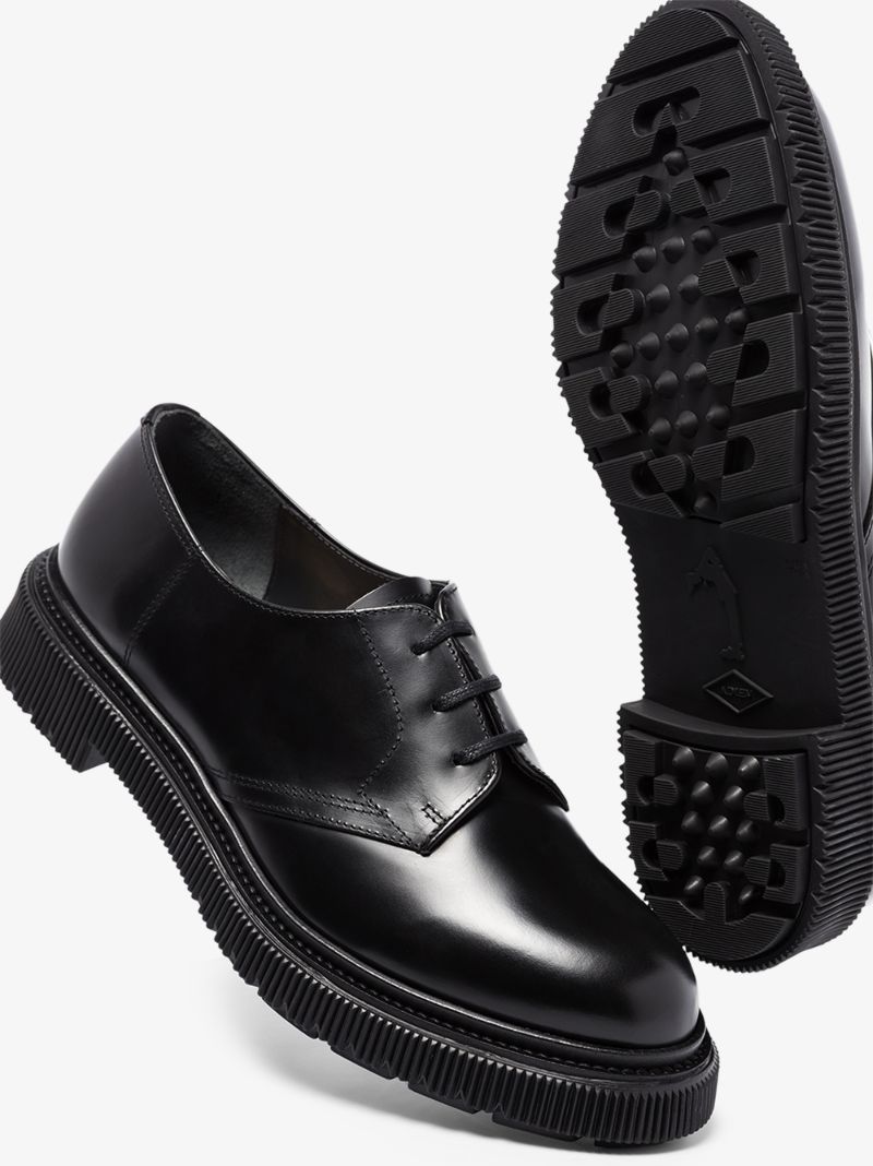 Black Type 123 Leather Derby Shoes