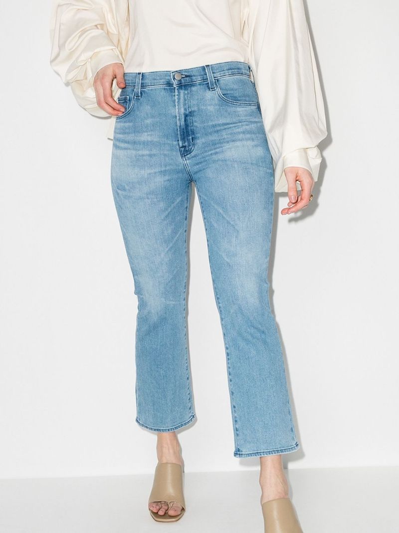 Franky Cropped Bootcut Jeans
