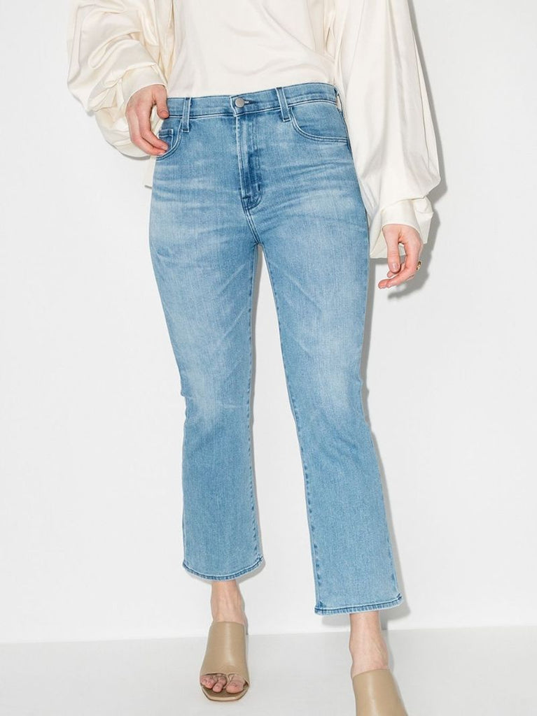 Franky Cropped Bootcut Jeans