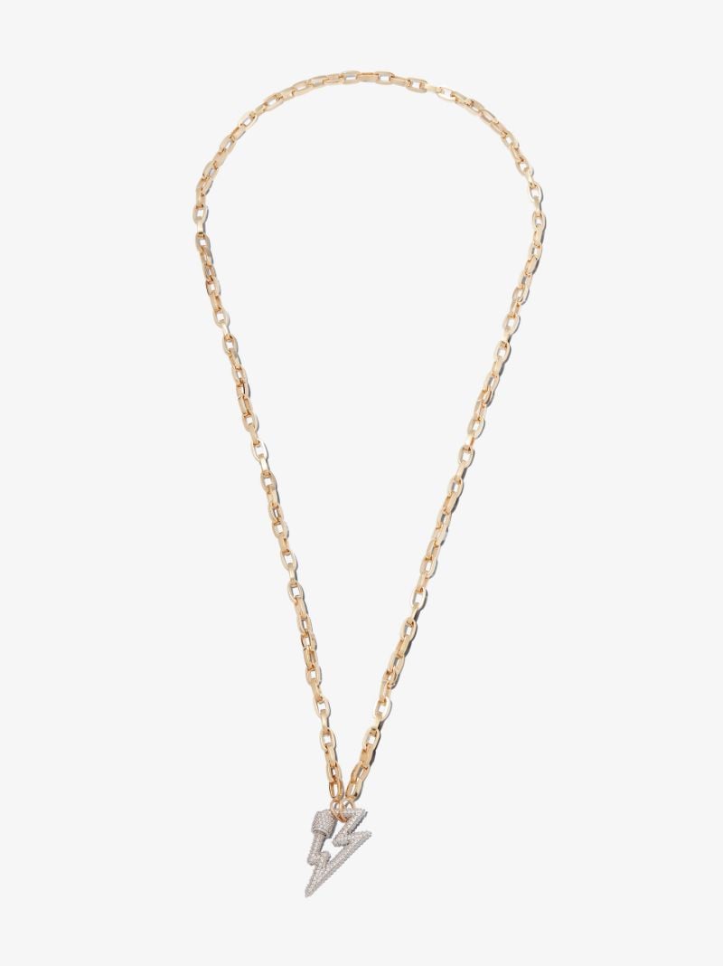 14k Yellow Gold Biker Chain 24 Inch Necklace