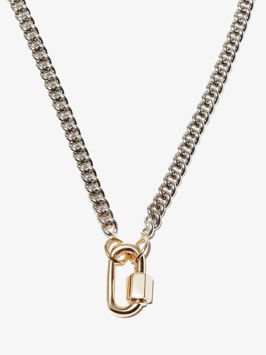 14k Yellow Gold Chubby Baby Lock Charm