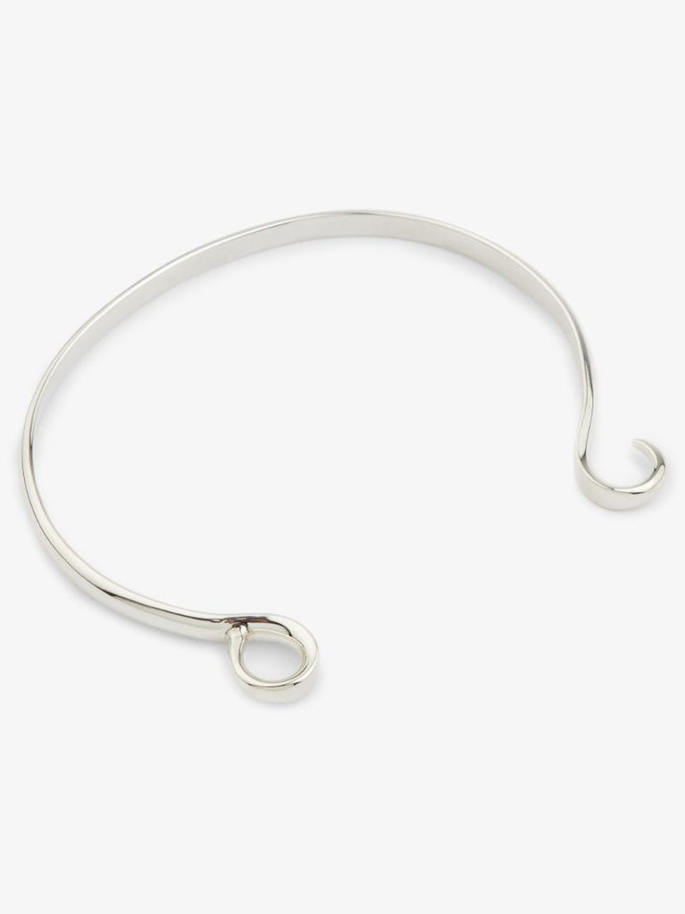 Sterling Silver Hard Hook Large Bracelet
