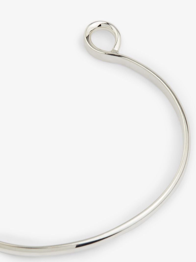 Sterling Silver Hard Hook Large Bracelet