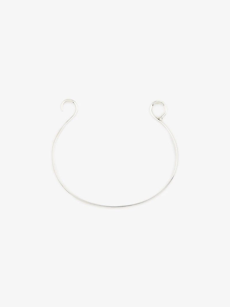 Sterling Silver Hard Hook Large Bracelet