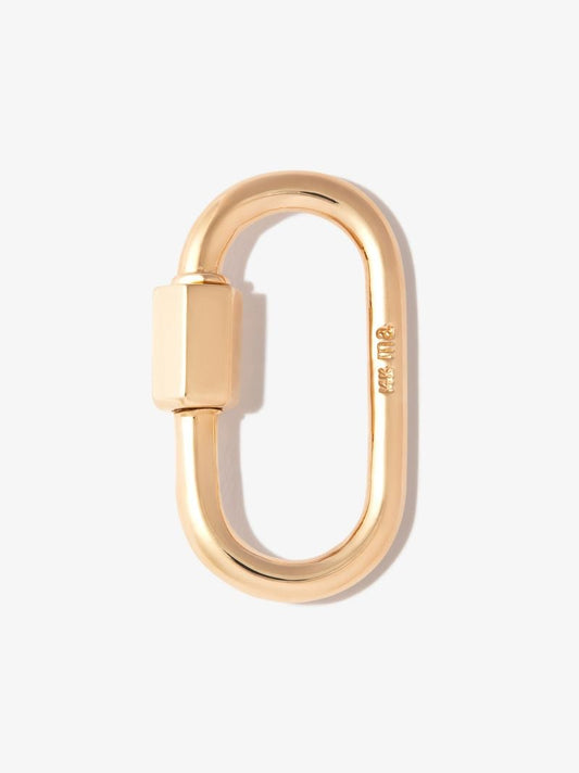 14k Yellow Gold Medium Lock Charm
