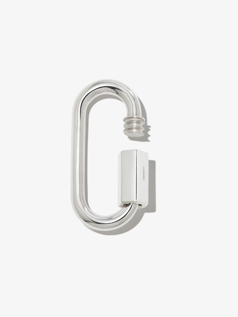 Sterling Silver Large Lock Charm