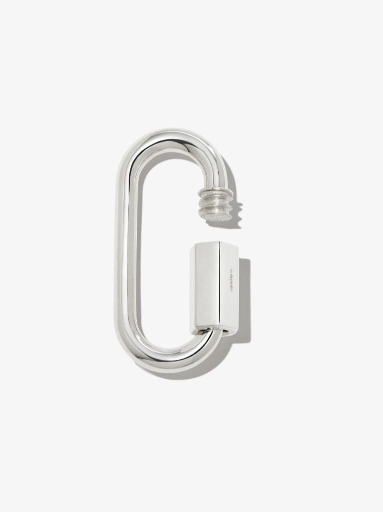Sterling Silver Large Lock Charm