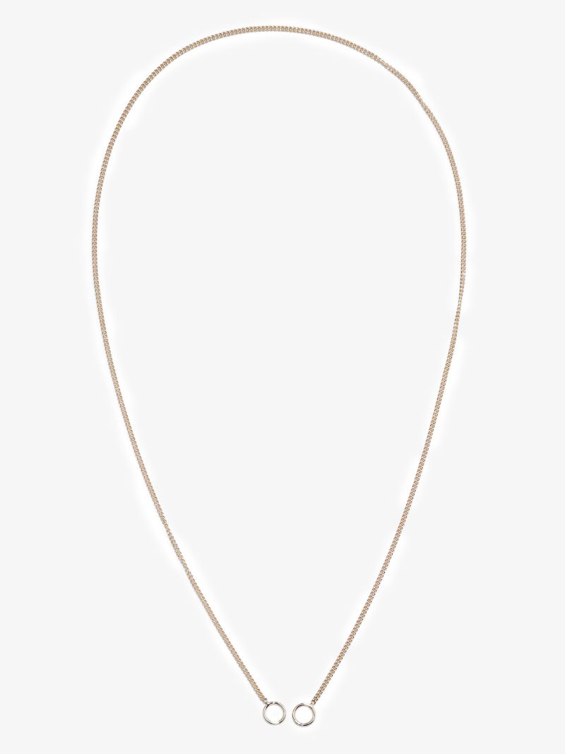 14k Yellow Gold Fine Curb Chain 20 Inch Necklace