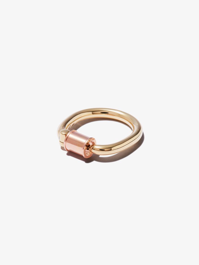 18k Rose Gold Trundle Ring