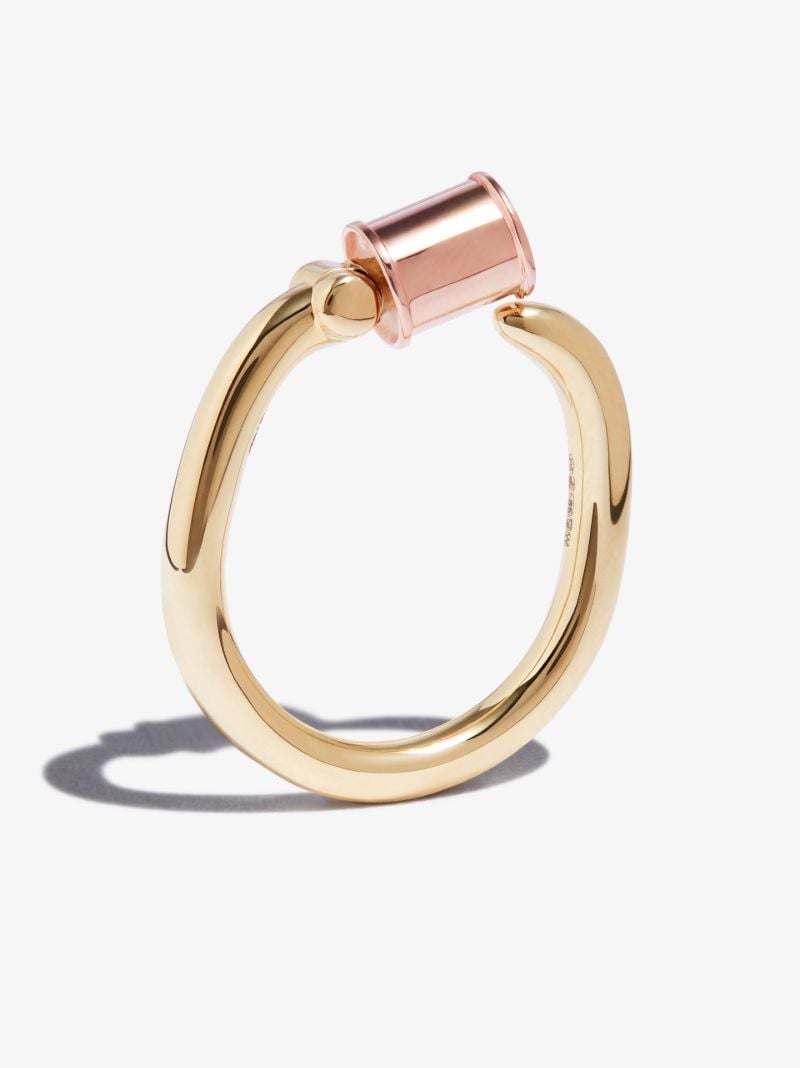 18k Rose Gold Trundle Ring