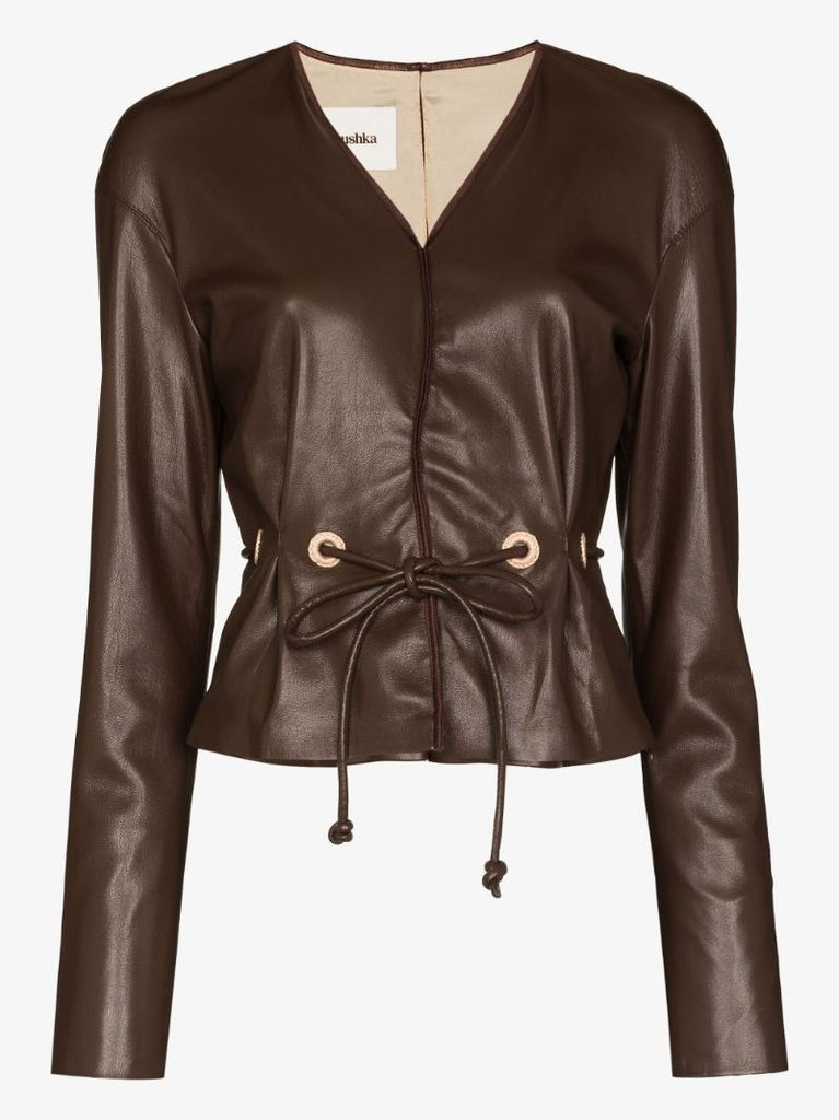 Faroe Eyelet Tie Waist Top
