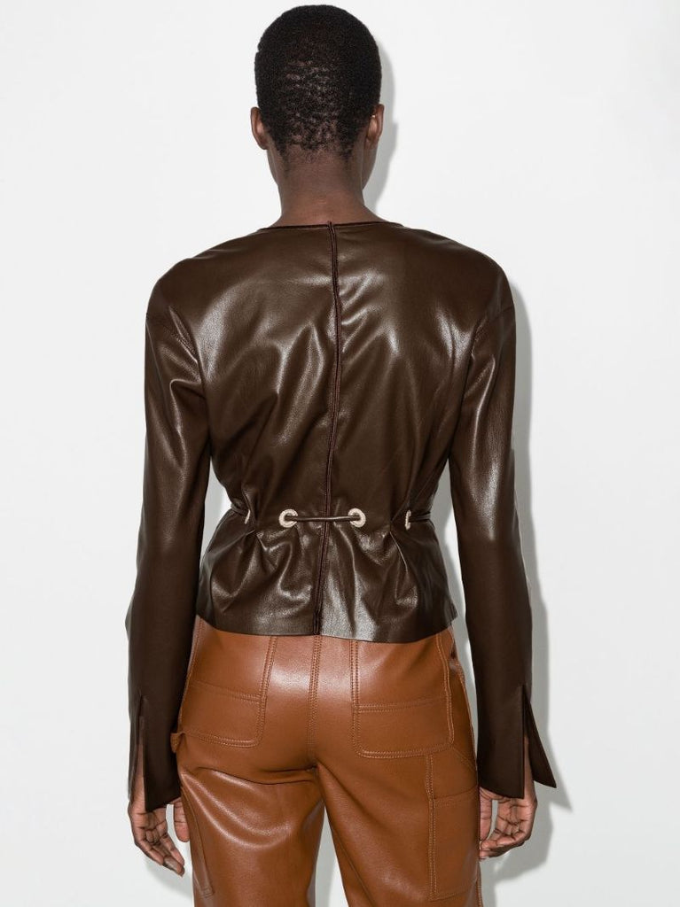 Faroe Eyelet Tie Waist Top