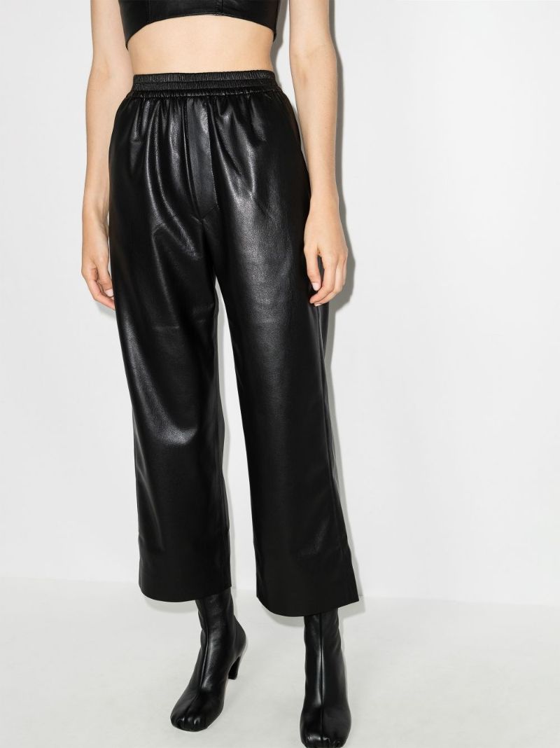 Odessa Vegan Leather Trousers