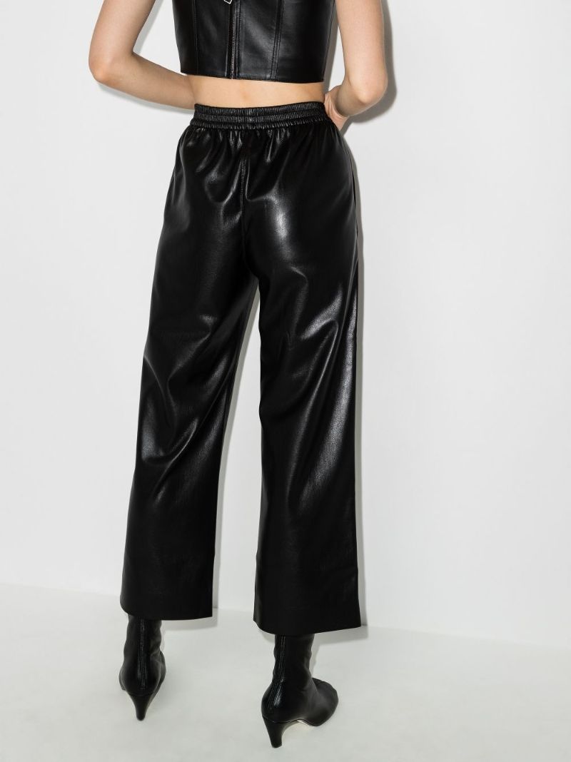 Odessa Vegan Leather Trousers
