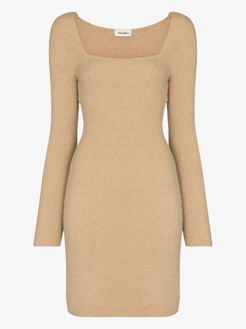 Leah Terry Knit Mini Dress