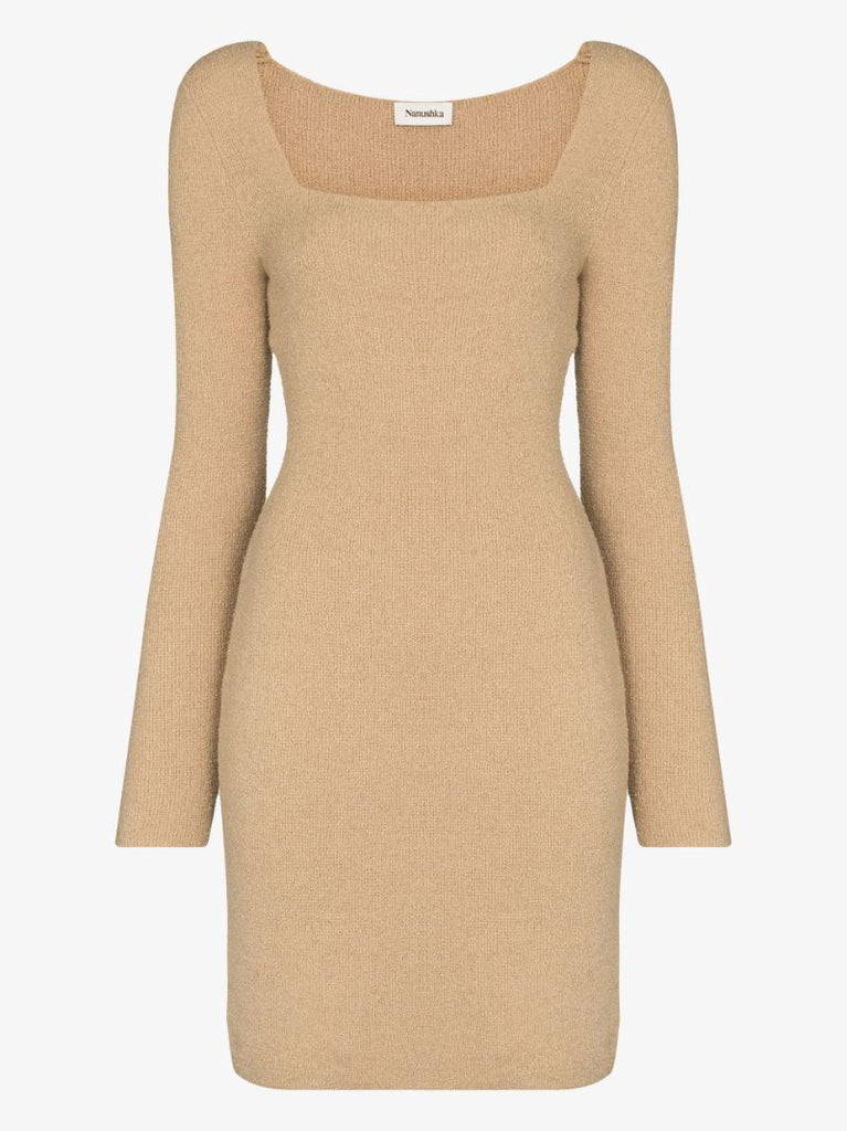 Leah Terry Knit Mini Dress