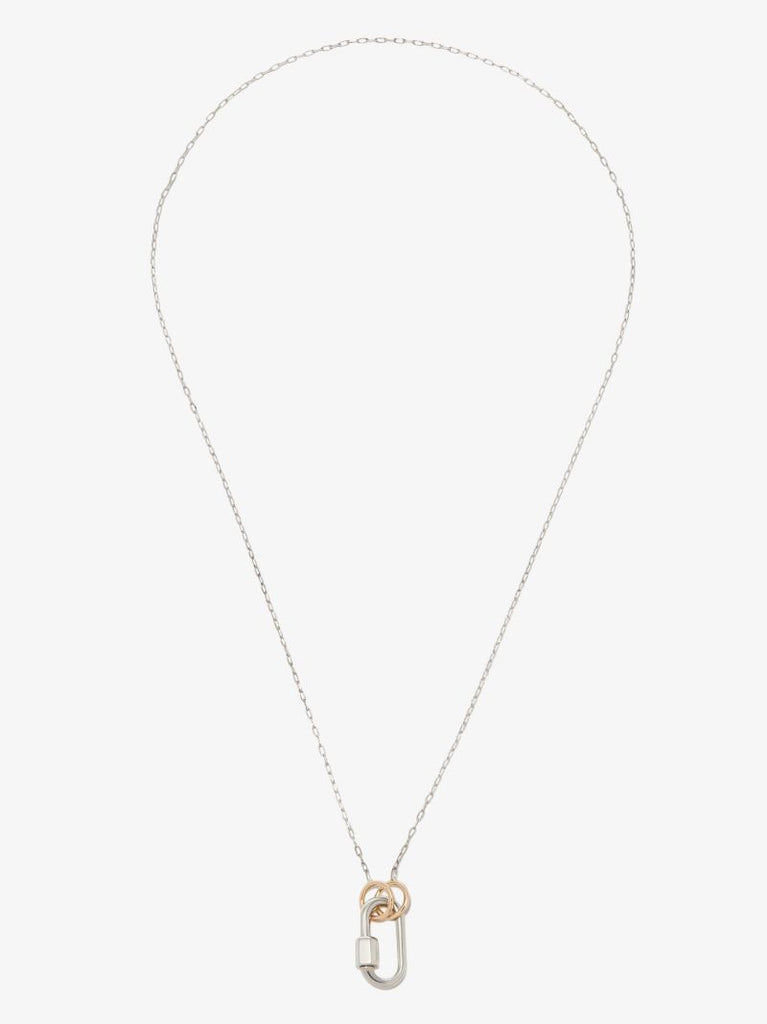 Sterling Silver Baby Lock Chain Necklace