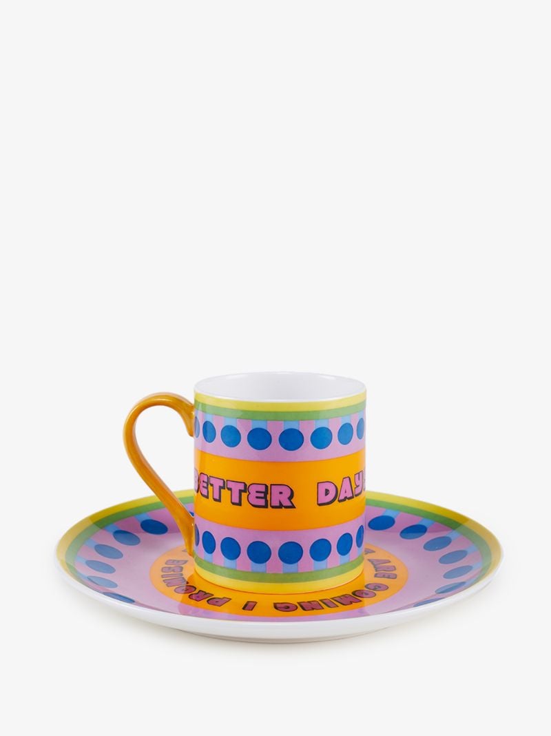 Multicoloured Better Days Plate