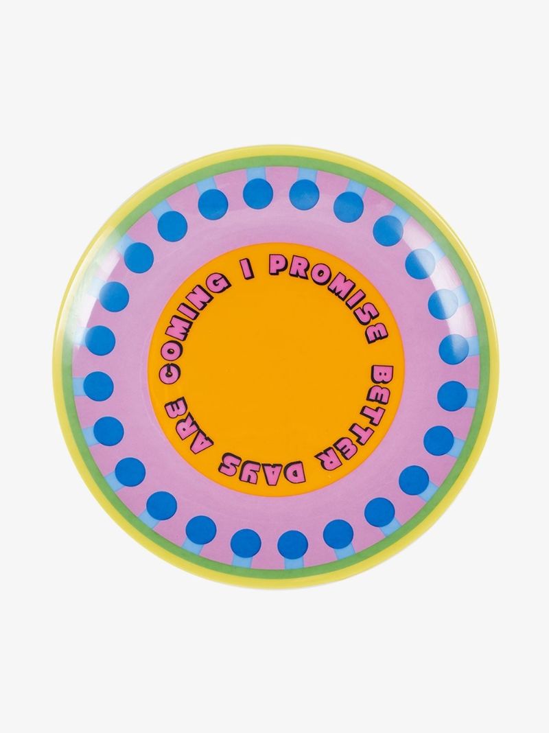 Multicoloured Better Days Plate