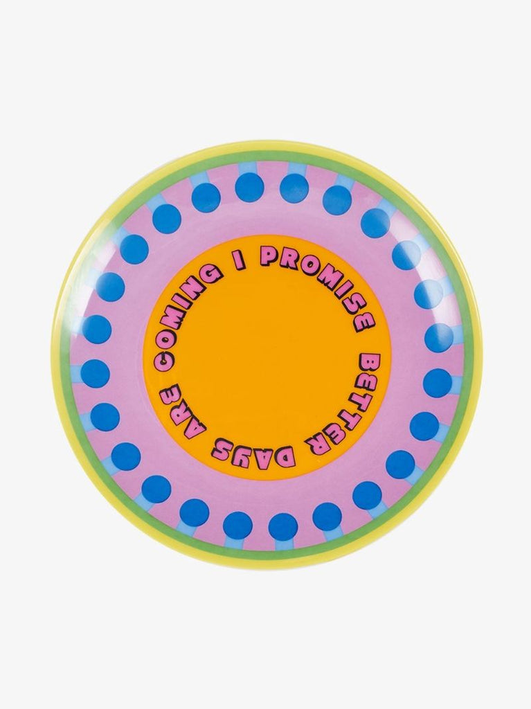 Multicoloured Better Days Plate