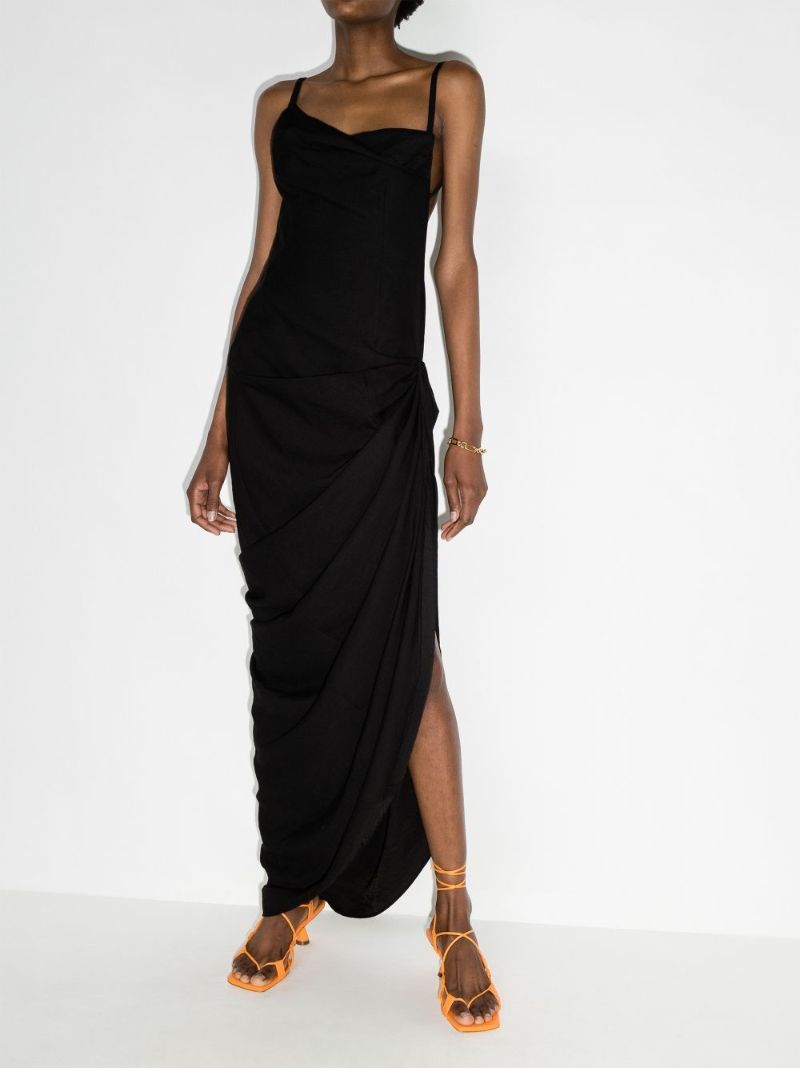 Ruched Evening Gown
