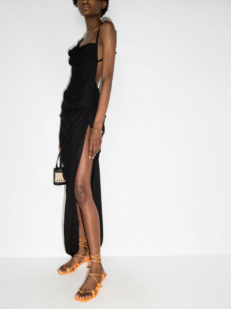 Ruched Evening Gown