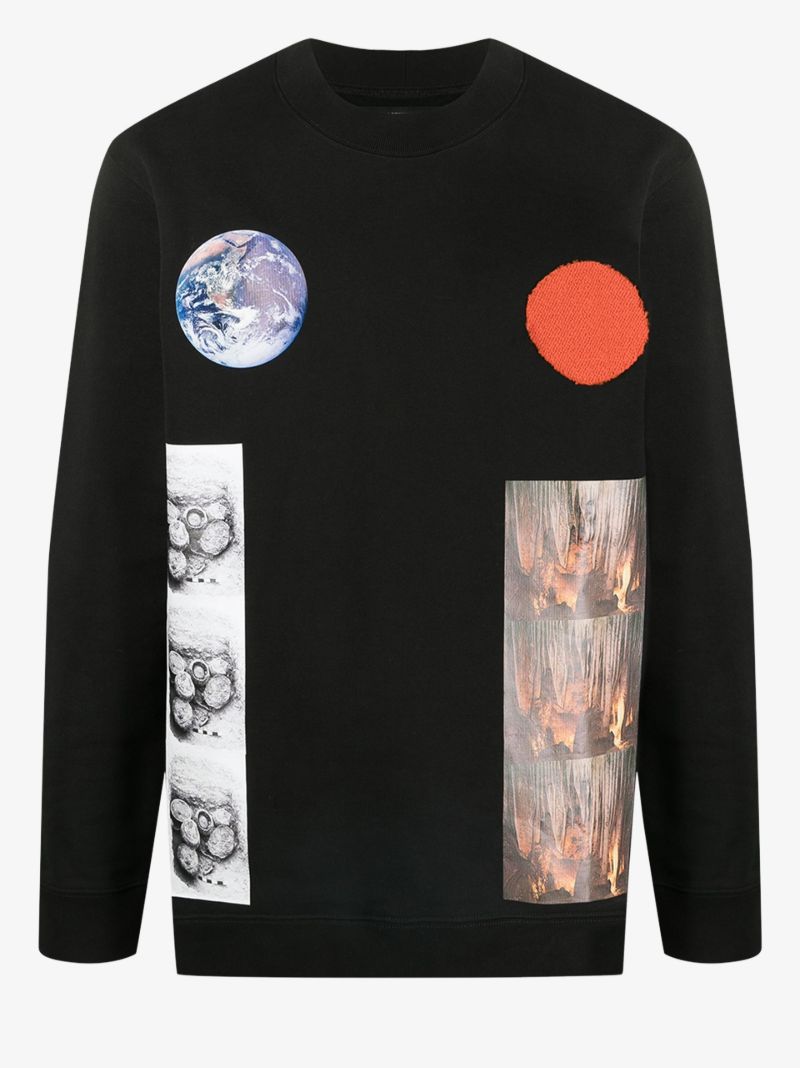 X Sterling Ruby Graphic Print Sweatshirt