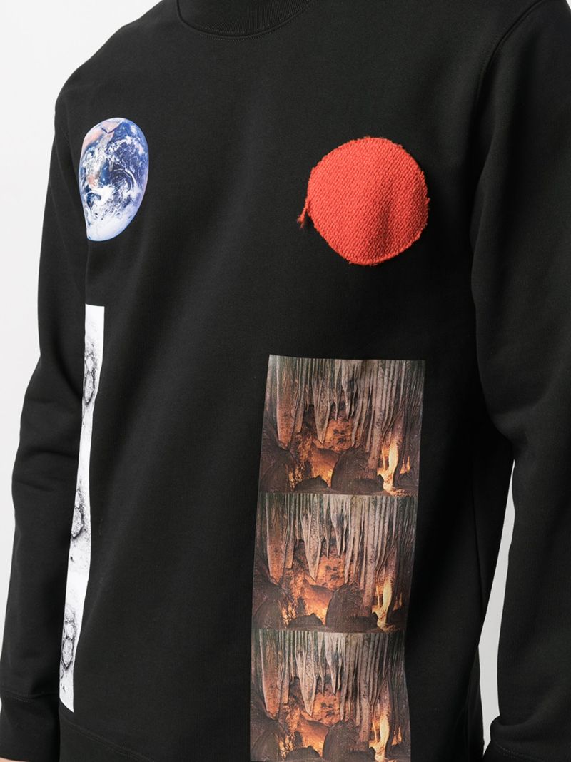 X Sterling Ruby Graphic Print Sweatshirt