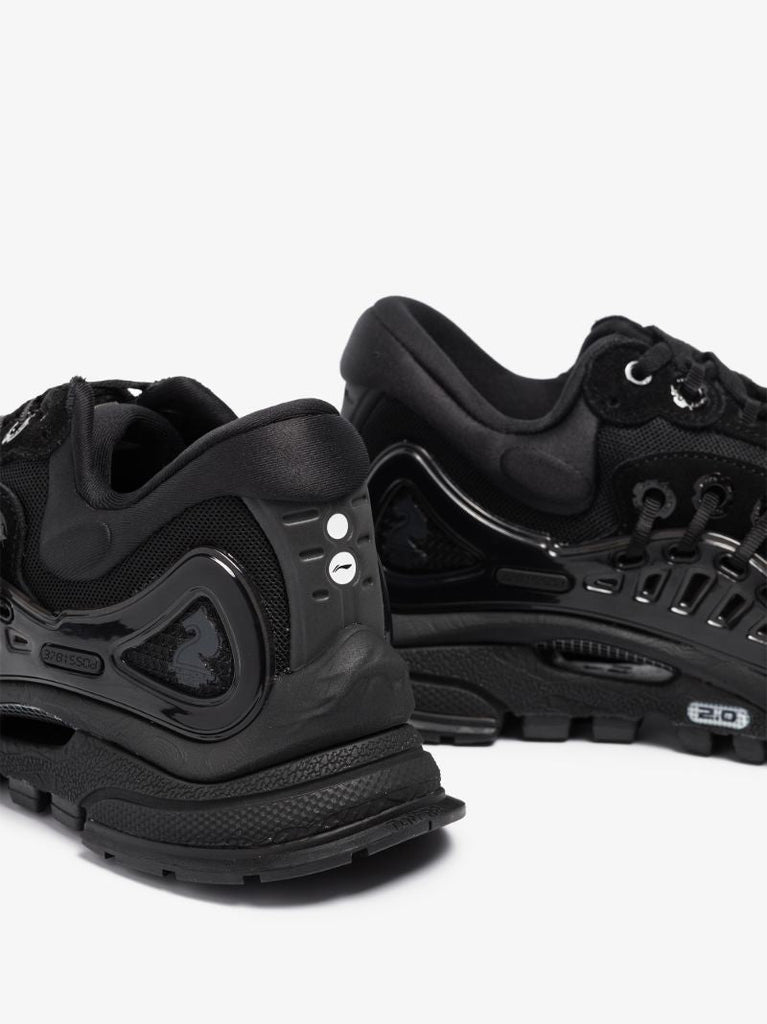 Black Furious Rider Ace 2 Sneakers