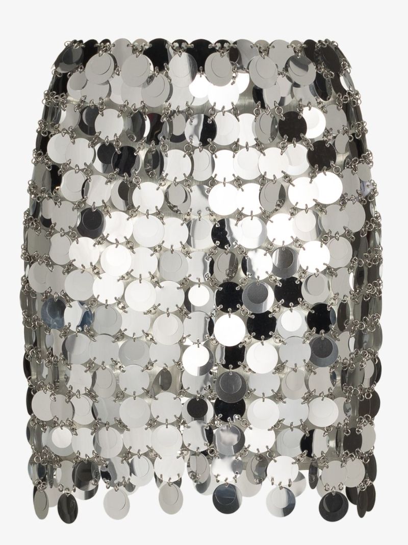 Chain Mail Mini Skirt